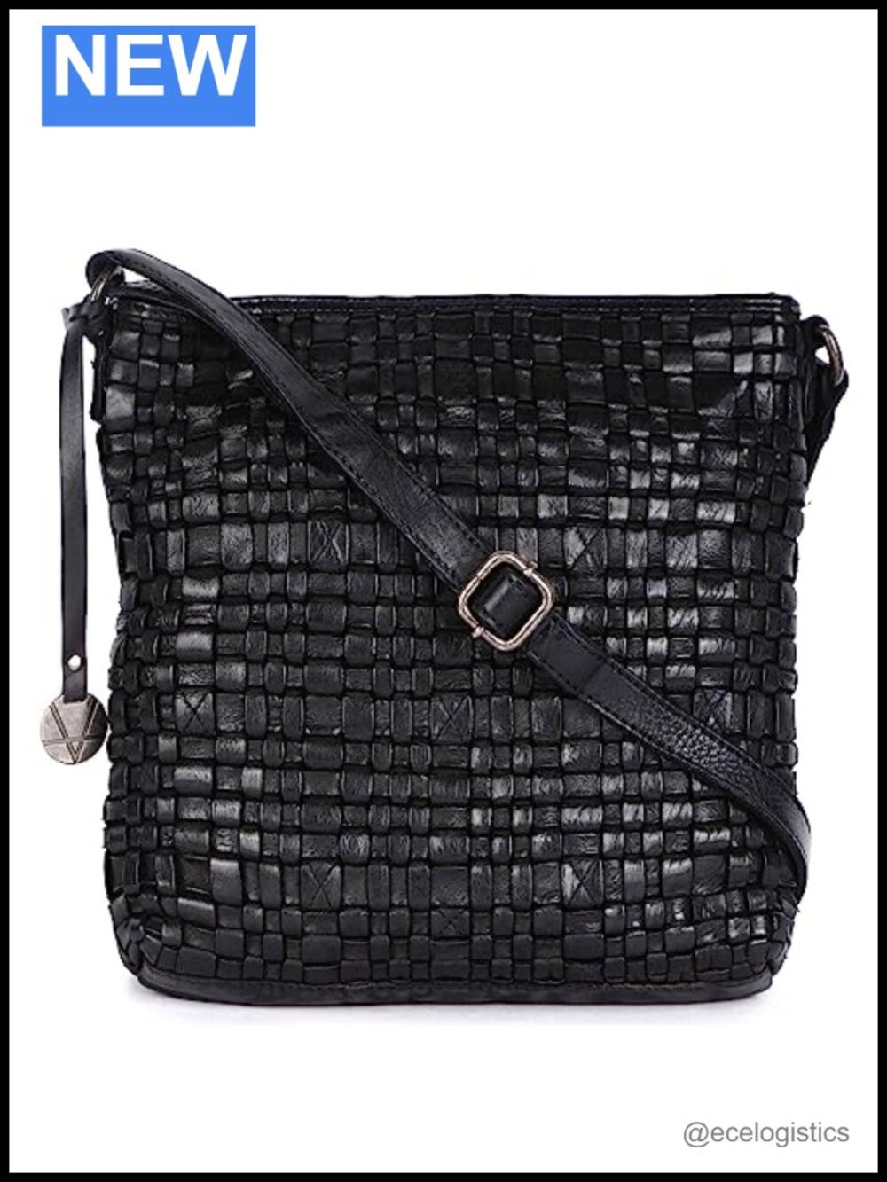 Genuine Leather Crossbody Sling Bag for Women Trendy Casual Office Purse